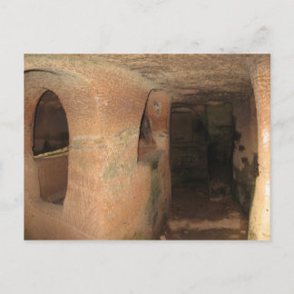 Carte Postale Catacombes à Malte