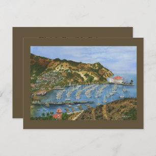 Carte Postale Catalina Island, CA - Mini impression collective