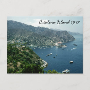 Carte Postale Catalina Island Retro 1957 Historique