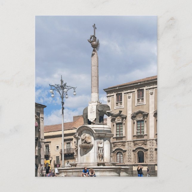 Carte Postale Catane. #8. (Devant)