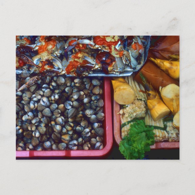 Carte Postale Catch of the Day Seafood Market Taipei, Taïwan (Devant)