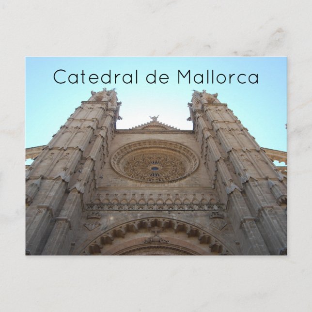 Carte Postale Catedral de Mallorca (Devant)