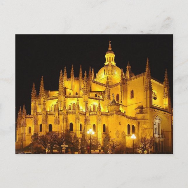Carte Postale Catedral de Segovia, Espana (Devant)