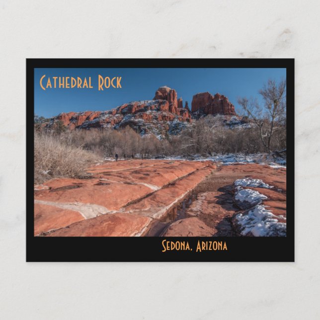 Carte Postale Cathedral Rock - Sedona, Arizona (Devant)
