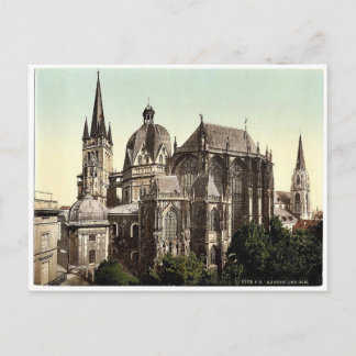 Carte Postale Cathédrale, Aix-la-Chapelle, Rhin, Allemagne rare