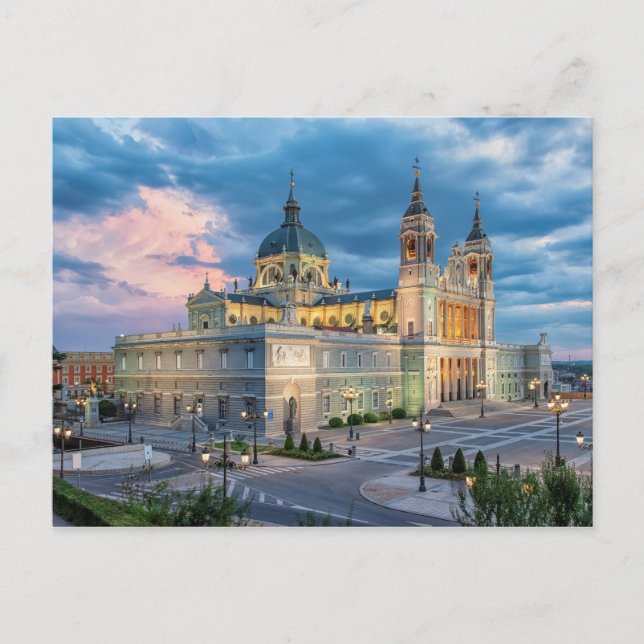 Carte Postale Cathédrale Almuneda de Madrid (Devant)