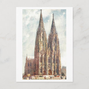 Carte Postale Cathédrale ancienne à Cologne/Koln