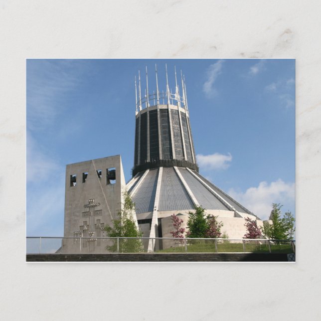 Carte Postale Cathédrale Catholique - Liverpool (Devant)