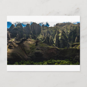 Carte Postale Cathédrale - Côte Na Pali - Kauai, Hawaii