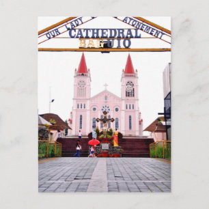 Carte Postale Cathédrale de Baguio