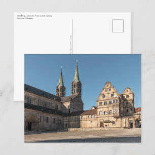 Carte Postale Cathédrale de Bamberg, Allemagne