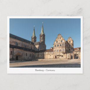 Carte Postale Cathédrale de Bamberg, Allemagne