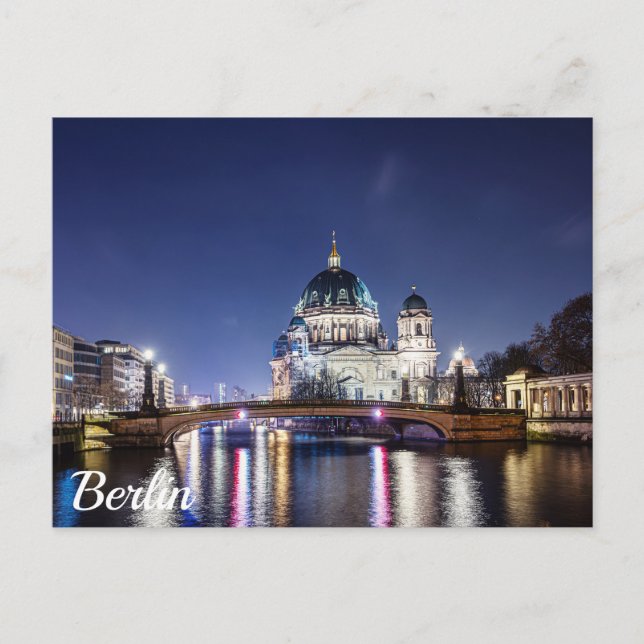 Carte Postale Cathédrale de Berlin à Berlin, Allemagne (Devant)