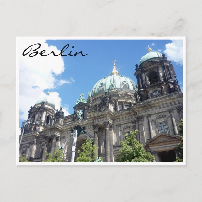 Carte Postale cathédrale de Berlin Allemagne (Devant)