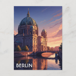 Carte Postale Cathédrale de Berlin Voyage en Allemagne