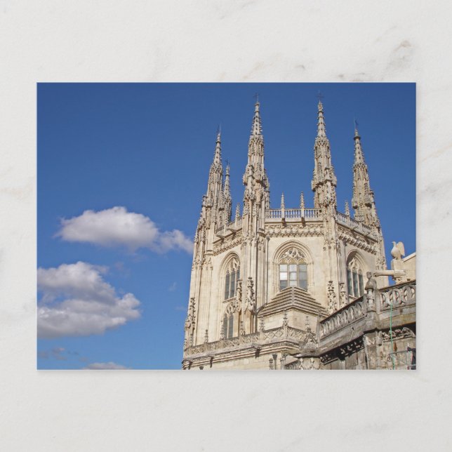 Carte Postale Cathédrale de Burgos, Espagne (Devant)