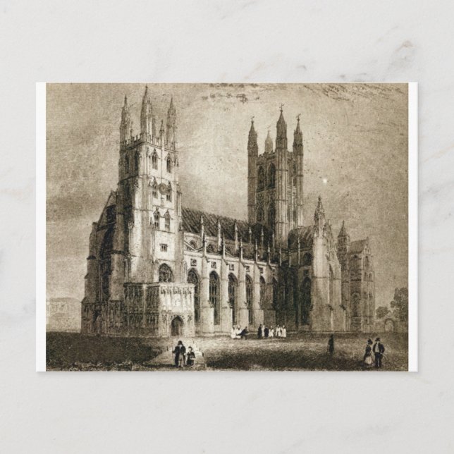 Carte Postale Cathédrale de Canterbury (Devant)
