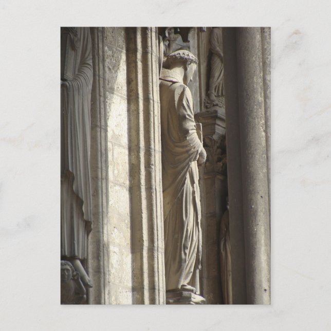 Carte Postale Cathédrale de Chartres (Devant)