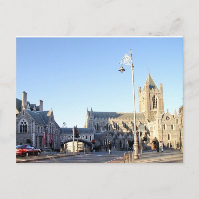 Carte Postale Cathédrale de Christchurch Dublin, Irlande (Devant)