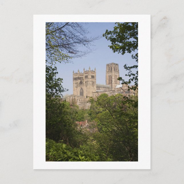 Carte Postale Cathédrale de Durham, rive du fleuve (Devant)
