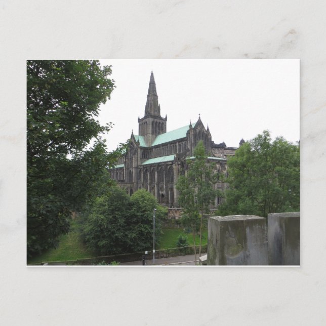 Carte Postale Cathédrale de Glasgow (Devant)