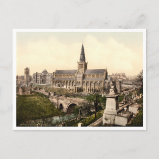 Carte Postale Cathédrale de Glasgow, Glasgow, Écosse