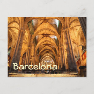 Carte Postale Cathédrale de la Sainte Croix et de Saint Eulalia