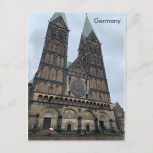 Carte Postale Cathédrale de l'Allemagne, Brême, Brême