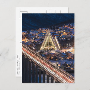 Carte Postale Cathédrale de l'Arctique Tromso