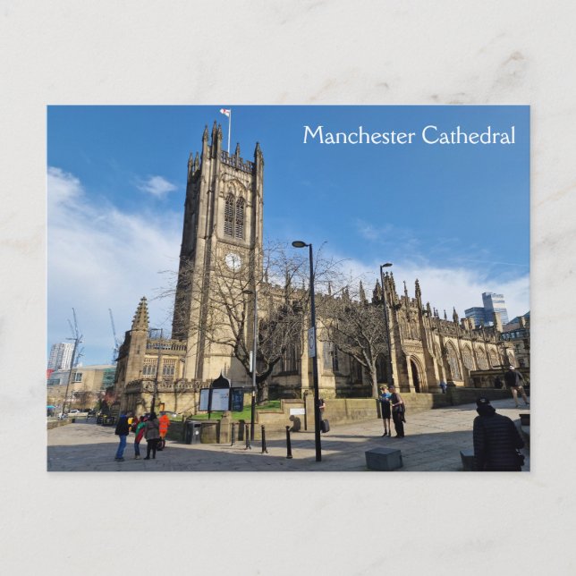Carte Postale Cathédrale de Manchester (Devant)