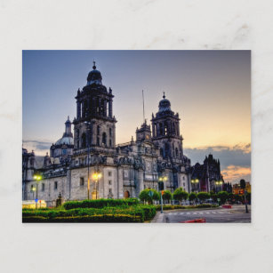 Carte Postale Cathédrale de Mexico