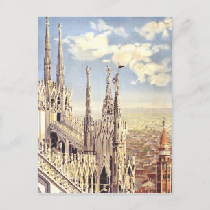 Carte Postale Cathédrale de Milan Duomo Nativité de Sainte Marie