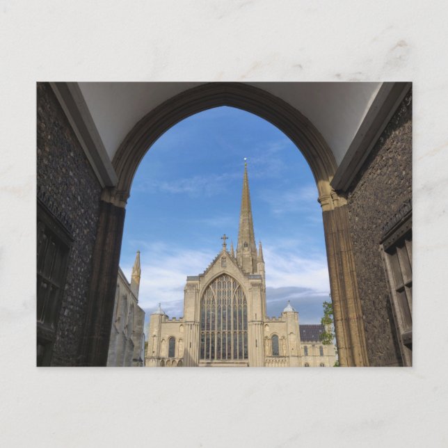 Carte Postale Cathédrale de Norwich 1 (Devant)