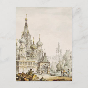 Carte Postale Cathédrale de Pokrovsky et tour Spasskaya
