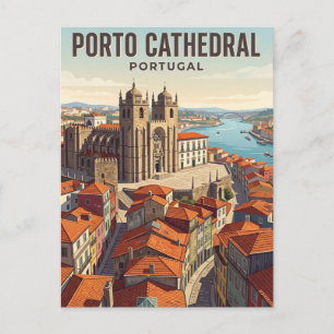 Carte Postale Cathédrale de Porto Portugal
