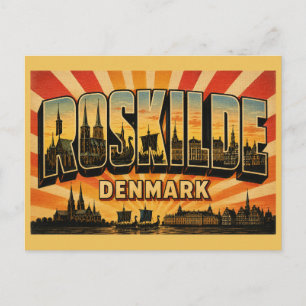 Carte Postale Cathédrale de Roskilde Danemark