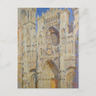 Carte Postale Cathédrale de Rouen, Portail au Soleil par Claude