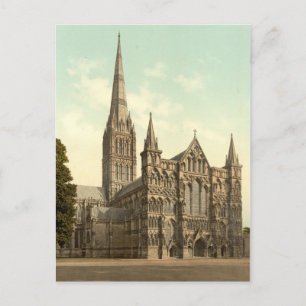 Carte Postale Cathédrale de Salisbury II, Wiltshire, Angleterre