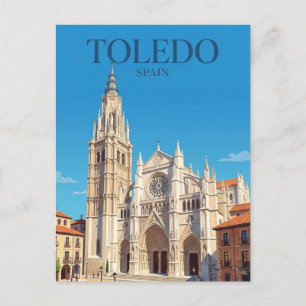 Carte Postale Cathédrale de Tolède Espagne