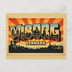 Carte Postale Cathédrale de Viborg Danemark
