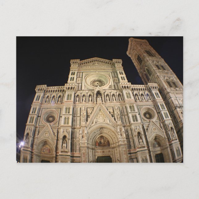 Carte Postale Cathédrale du Duomo, Florence (Devant)