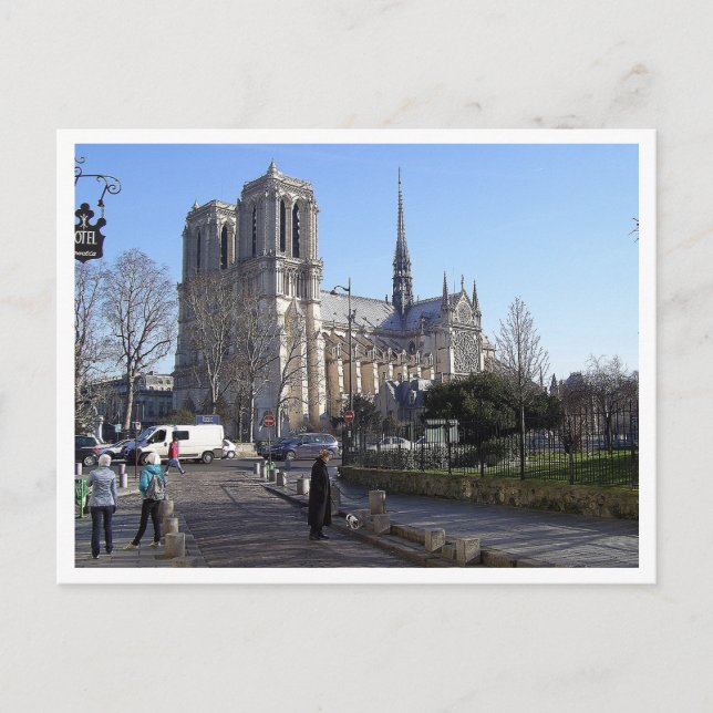 Carte Postale Cathédrale Notre-Dame (Devant)
