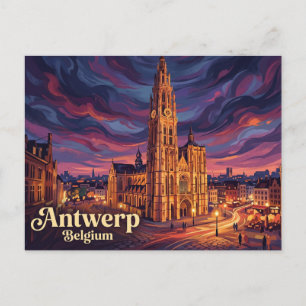 Carte Postale Cathédrale Notre-Dame Belgique