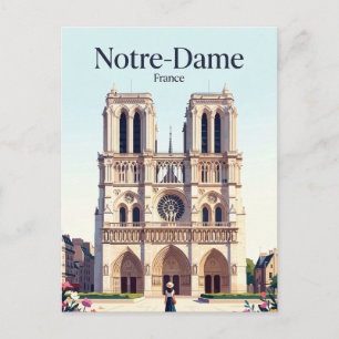 Carte Postale Cathédrale Notre-Dame de France
