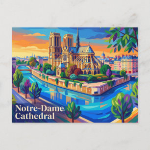 Carte Postale Cathédrale Notre-Dame de France