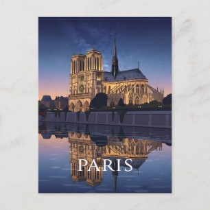 Carte Postale Cathédrale Notre-Dame Paris France