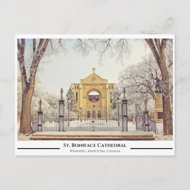 Carte Postale Cathédrale Saint-Boniface (Devant)