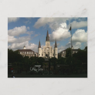 Carte Postale Cathédrale Saint-Louis Nouvelle-Orléans Louisiane