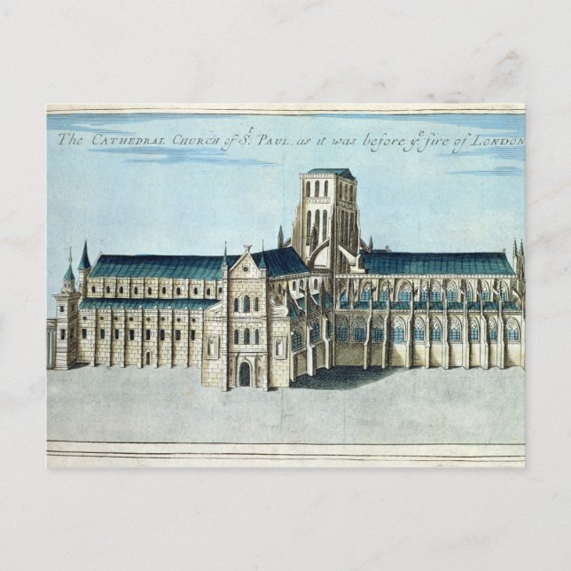 Carte Postale Cathédrale Saint-Paul (Devant)