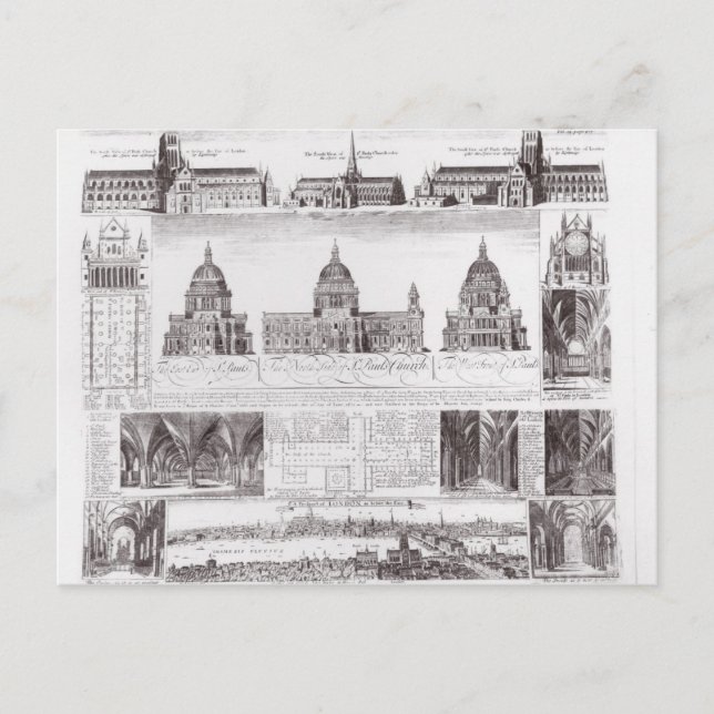 Carte Postale Cathédrale Saint-Paul (Devant)